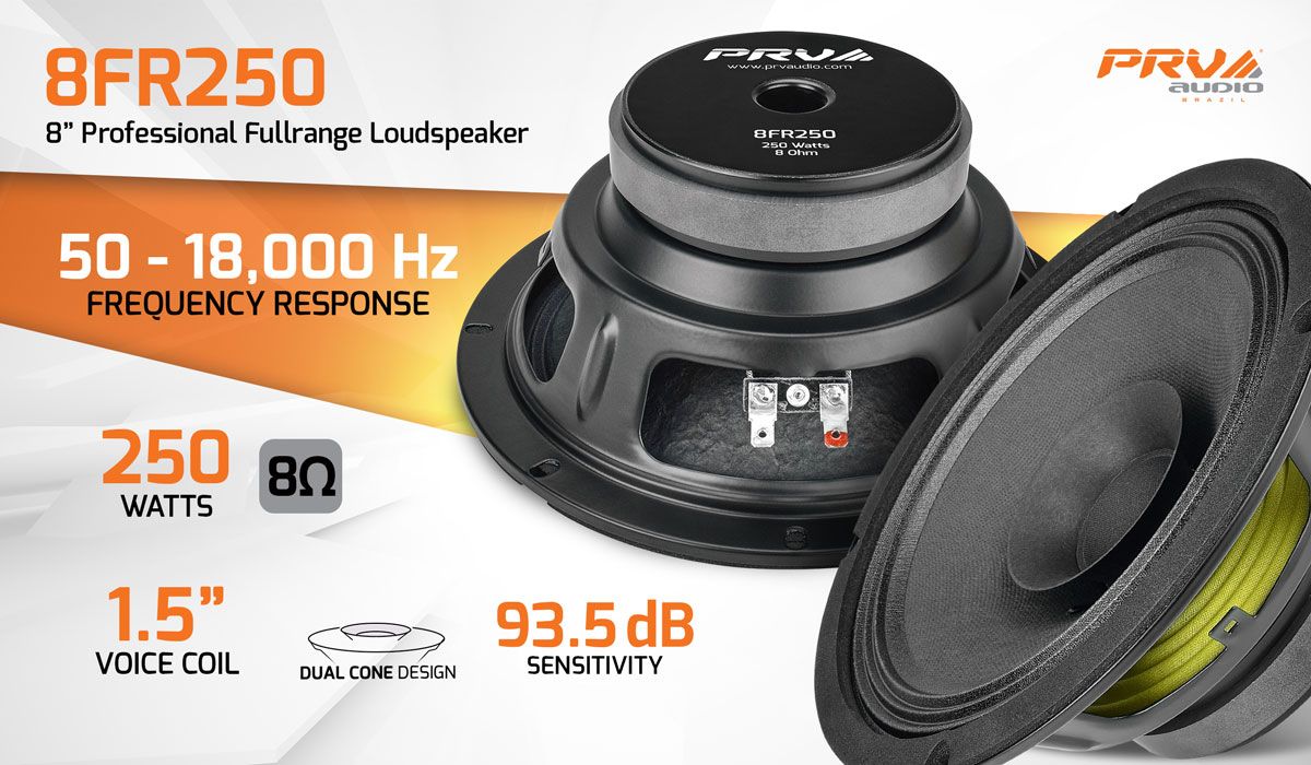 PRV Audio 8FR250 - 7