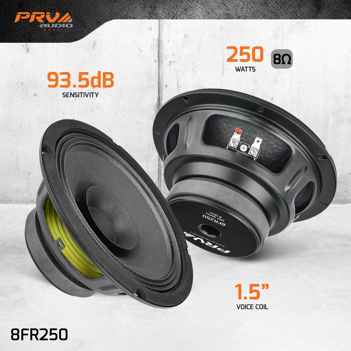 PRV Audio 8FR250 - 2