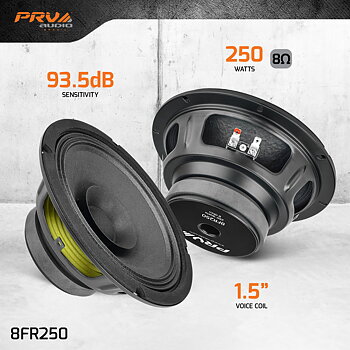 PRV Audio 8FR250