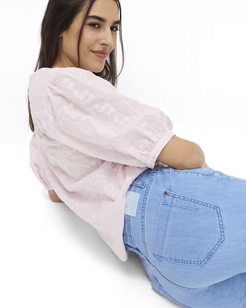 Jeans Carola ljus denimblå - 5
