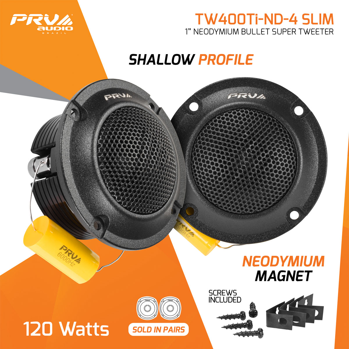 PRV Audio TW400Ti-Nd-4 SLIM PAR - 2