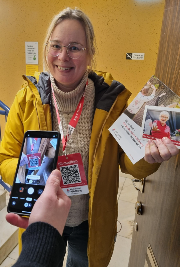 Värvningskort med QR-kod - 3