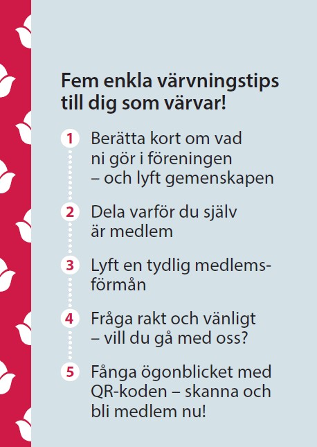 Värvningskort med QR-kod - 2