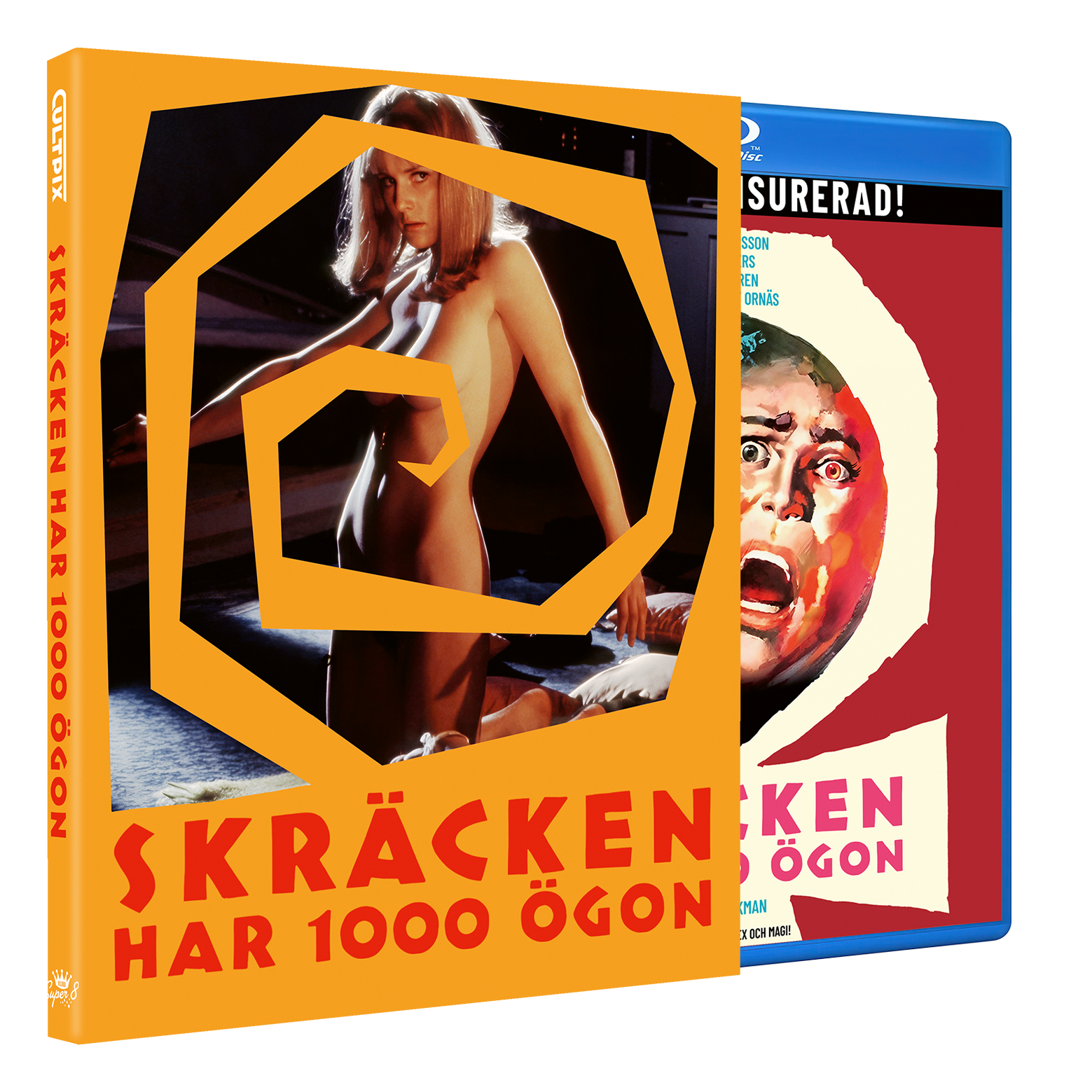 SKRÄCKEN HAR 1000 ÖGON / FEAR HAS 1000 EYES, BLU-RAY (SLIPCOVER)