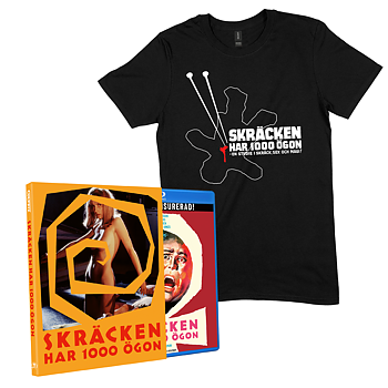SKRÄCKEN HAR 1000 ÖGON / FEAR HAS 1000 EYES (BLU-RAY) T-SHIRT BUNDLE!