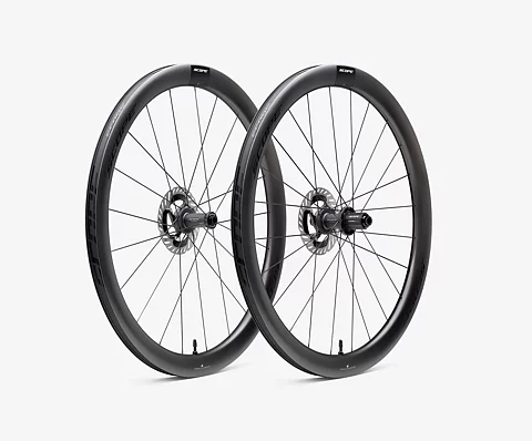 SCOPE R4 Black Carbon disc Hjulset