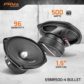 PRV Audio 69MR500-4 BULLET