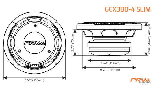 PRV Audio 6CX380-4 SLIM - 14