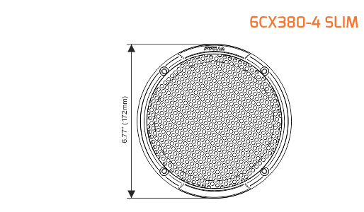 PRV Audio 6CX380-4 SLIM - 15