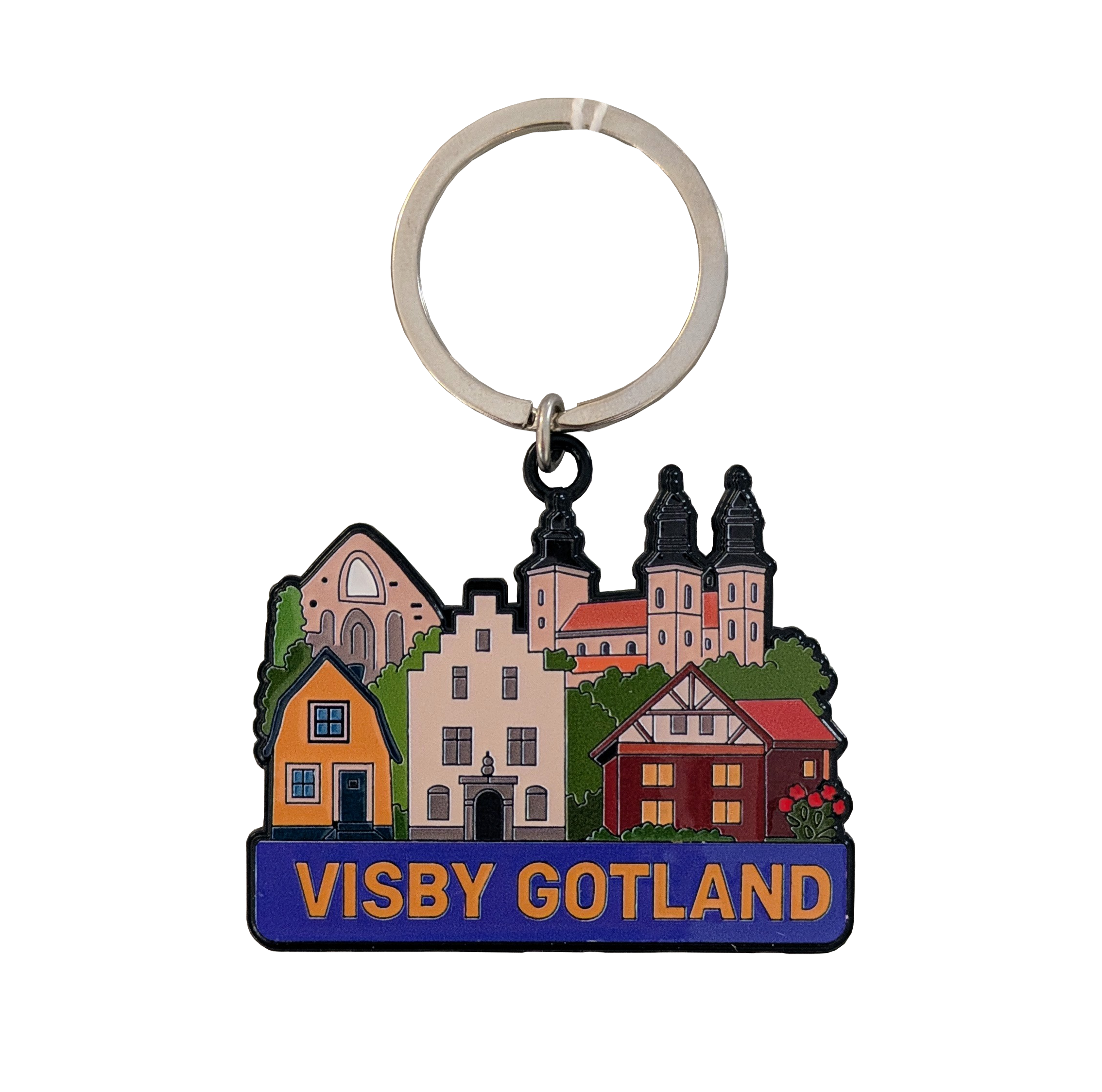Nyckelring Visby Skyline 12st/fp