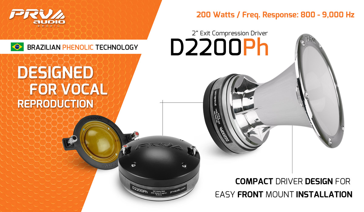 PRV Audio D2200Ph – 2″ - 5