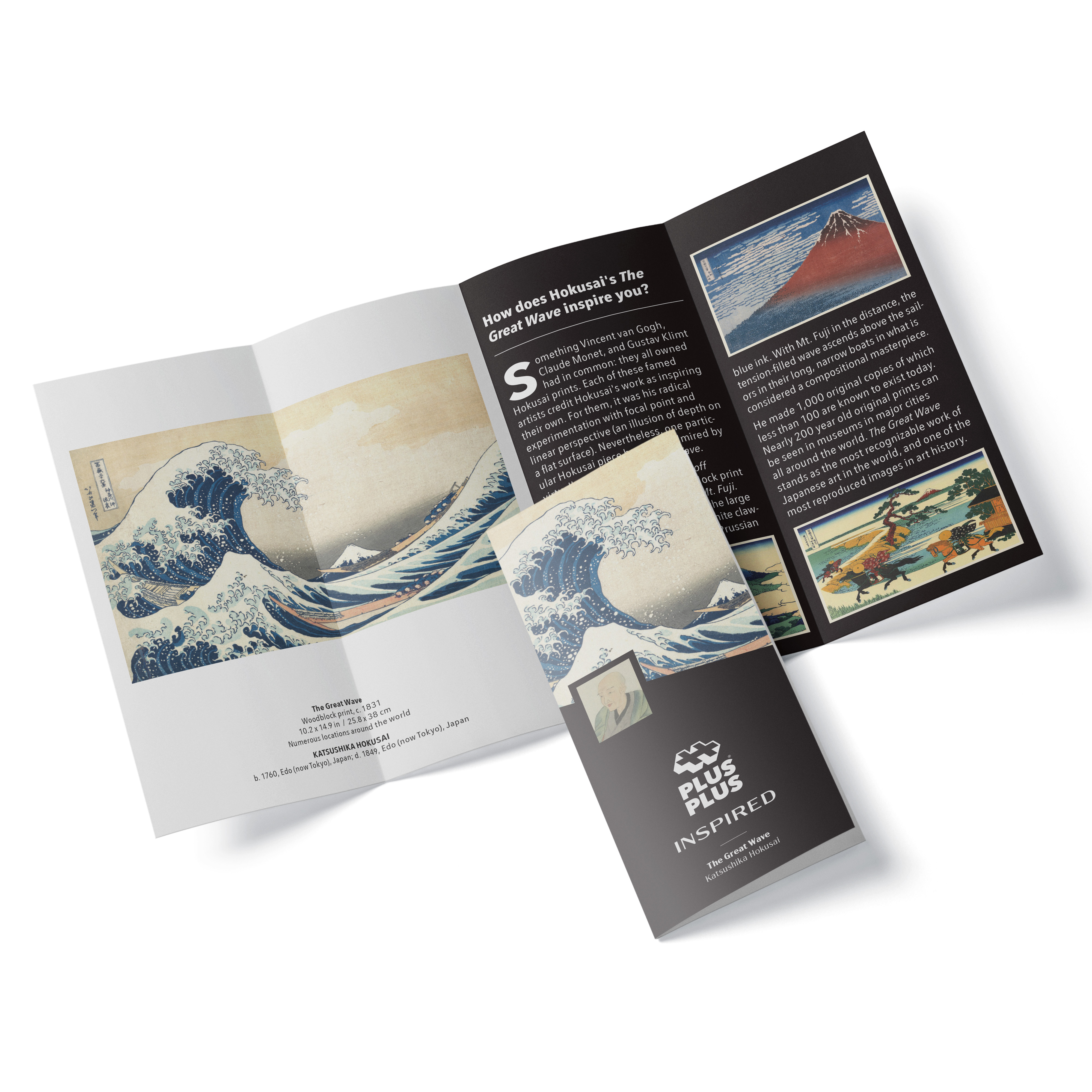 Plus-Plus Inspired - Hokusai  - 2
