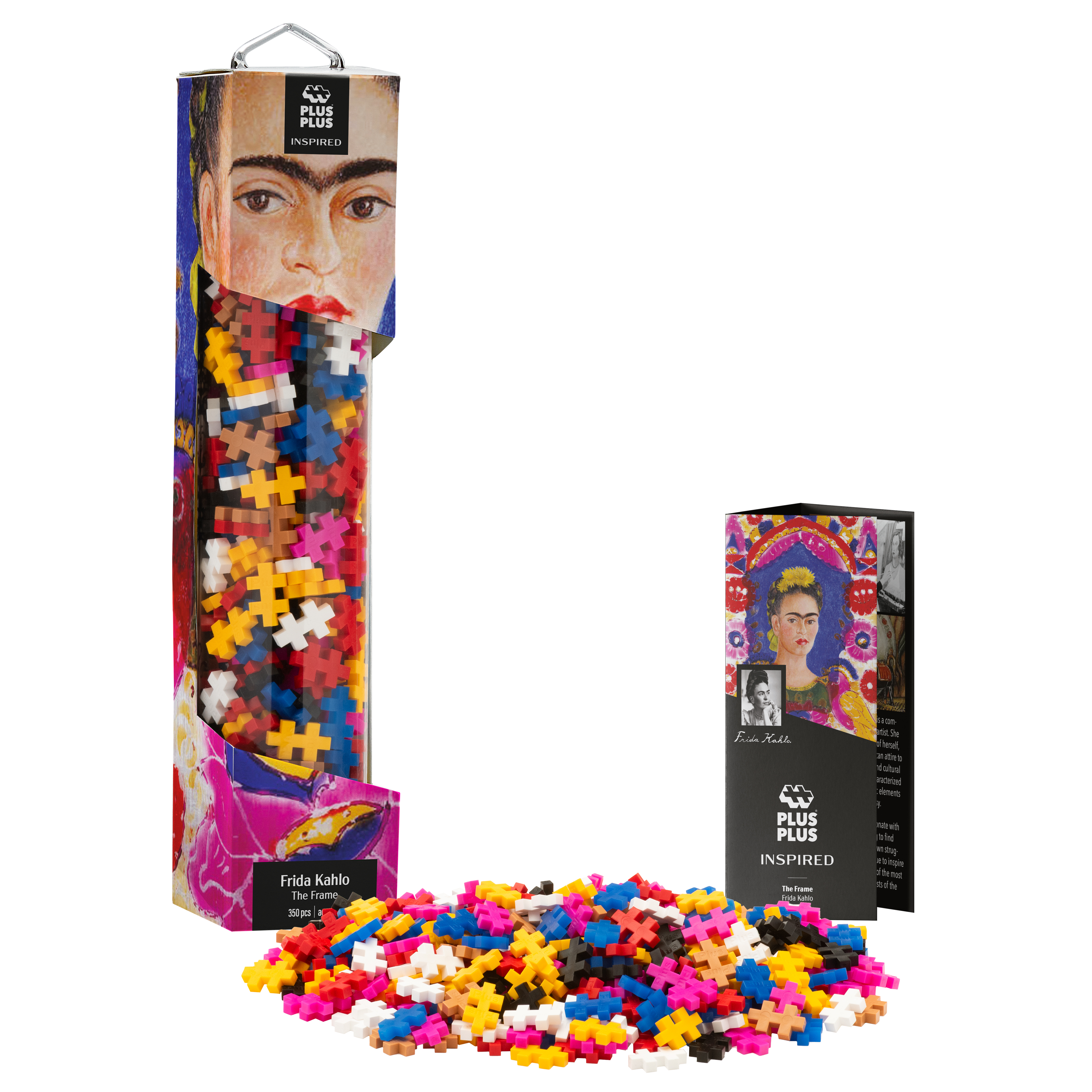 Plus-Plus Inspired - Frida Kahlo