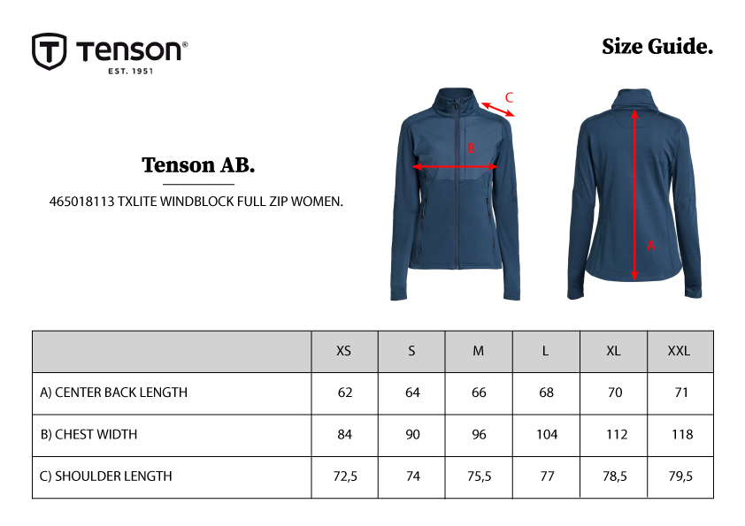 TXlite Windblock Full Zip Women - 5