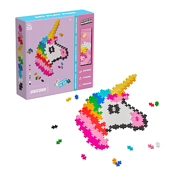 Plus-Plus Puzzle By Number Enhörning 250 bitar