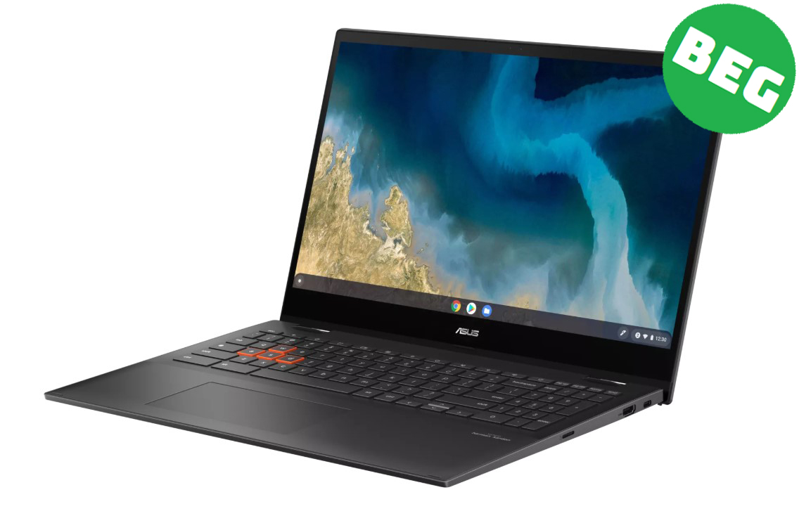 Beg ASUS Chromebook Flip CM5 15.6" Ryzen 5-3500C / 8GB/ 128GB/ 1 års Garanti 