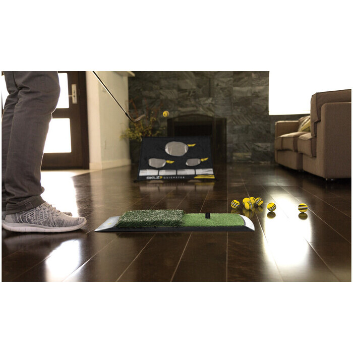 SKLZ Launch Pad – Slagmatta för Golfträning (Black/Green) - 5