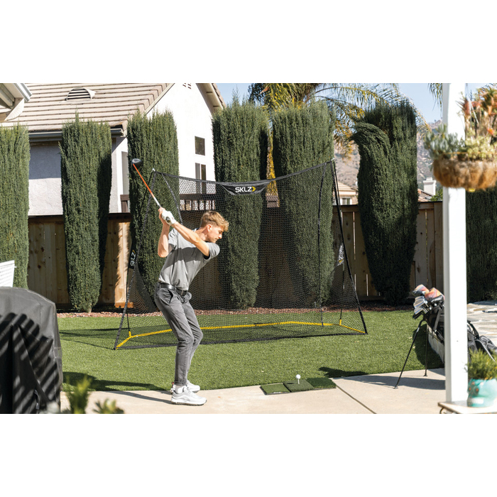 SKLZ Home Range Net – Golfnät för Hemmaträning (Black/Yellow) - 4
