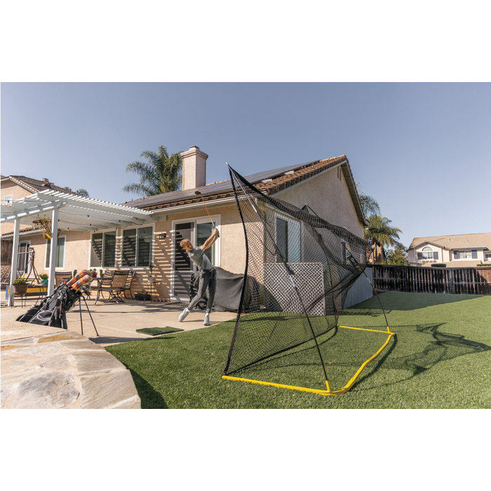 SKLZ Home Range Net – Golfnät för Hemmaträning (Black/Yellow) - 3