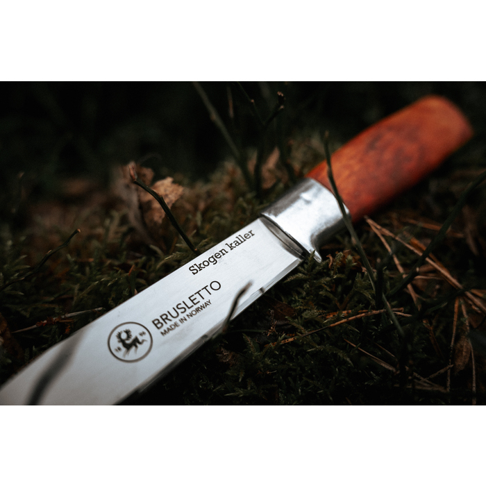 Brusletto Hunter – Klassisk Norsk Jaktkniv i Masurbjörk - 2