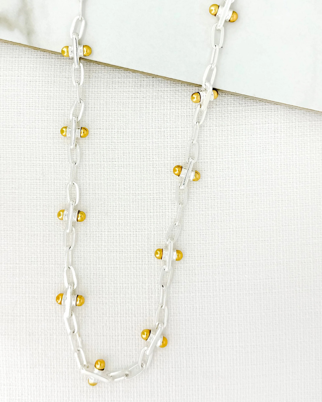 Halsband 4303 silverfärgat - 2