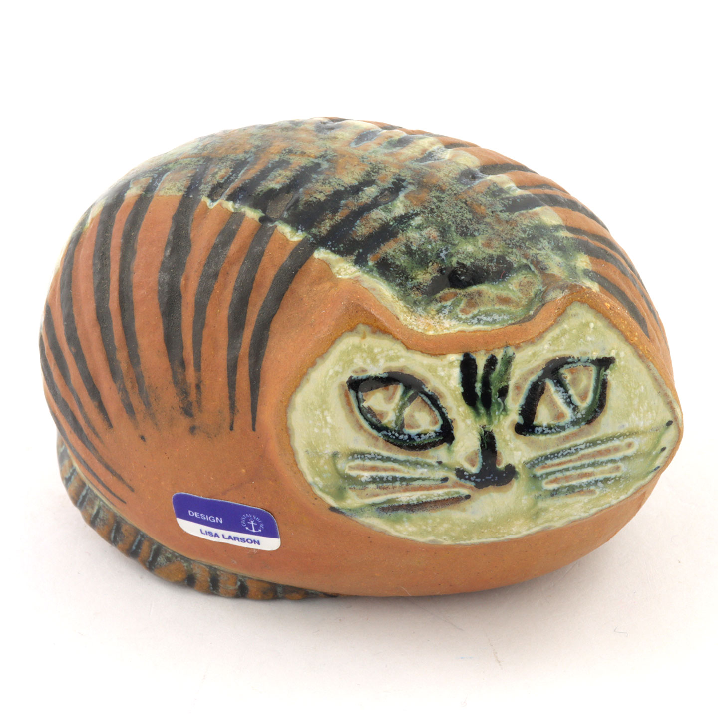 リサラーソン ネコ Lilla Zoo Katt (丸まった猫) 小さな動物園