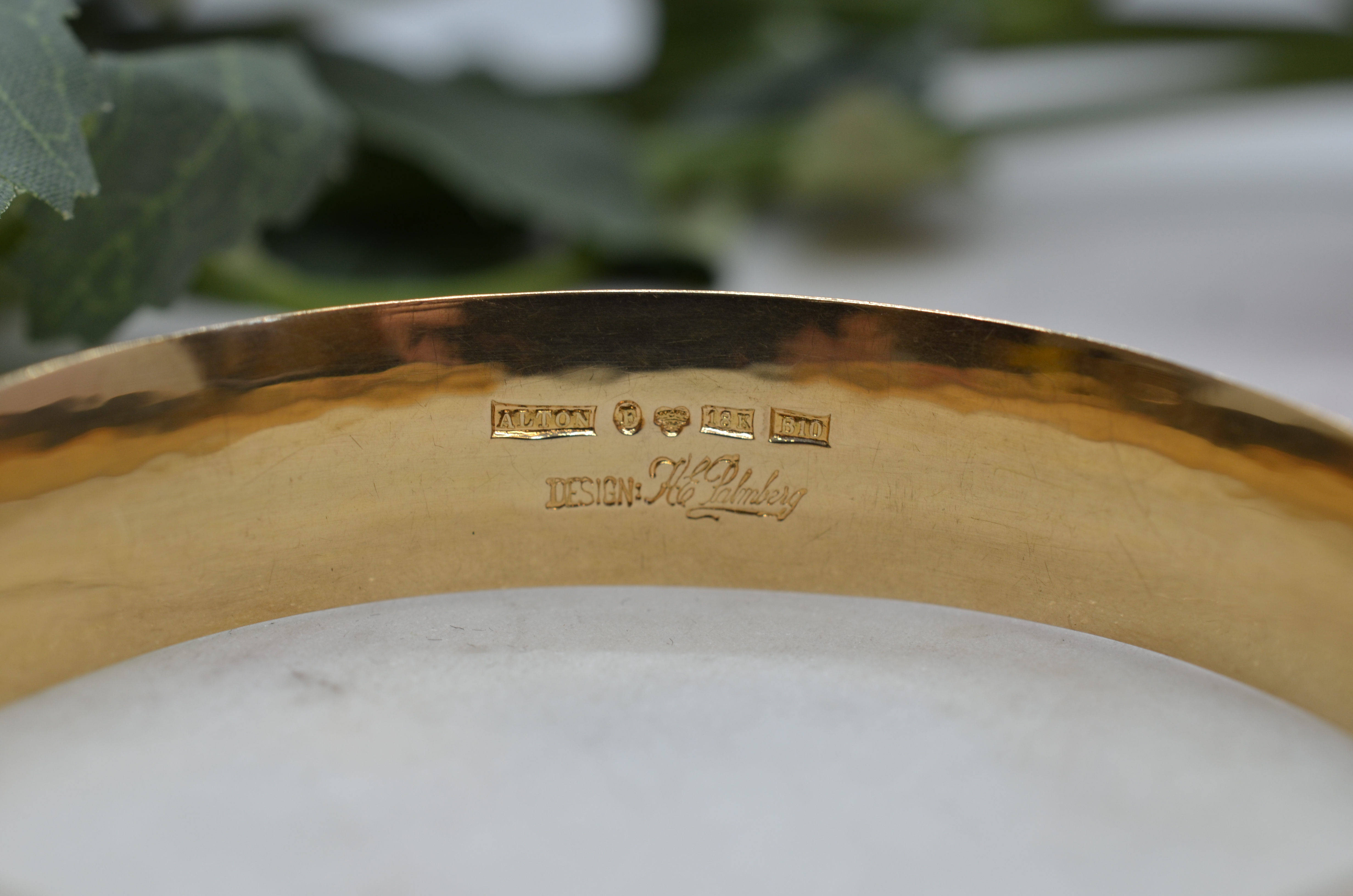Vintage Alton 18K armring - 2