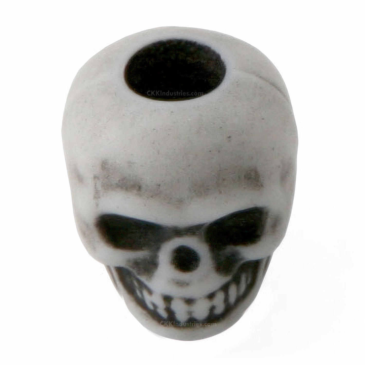 Skull bead Grey