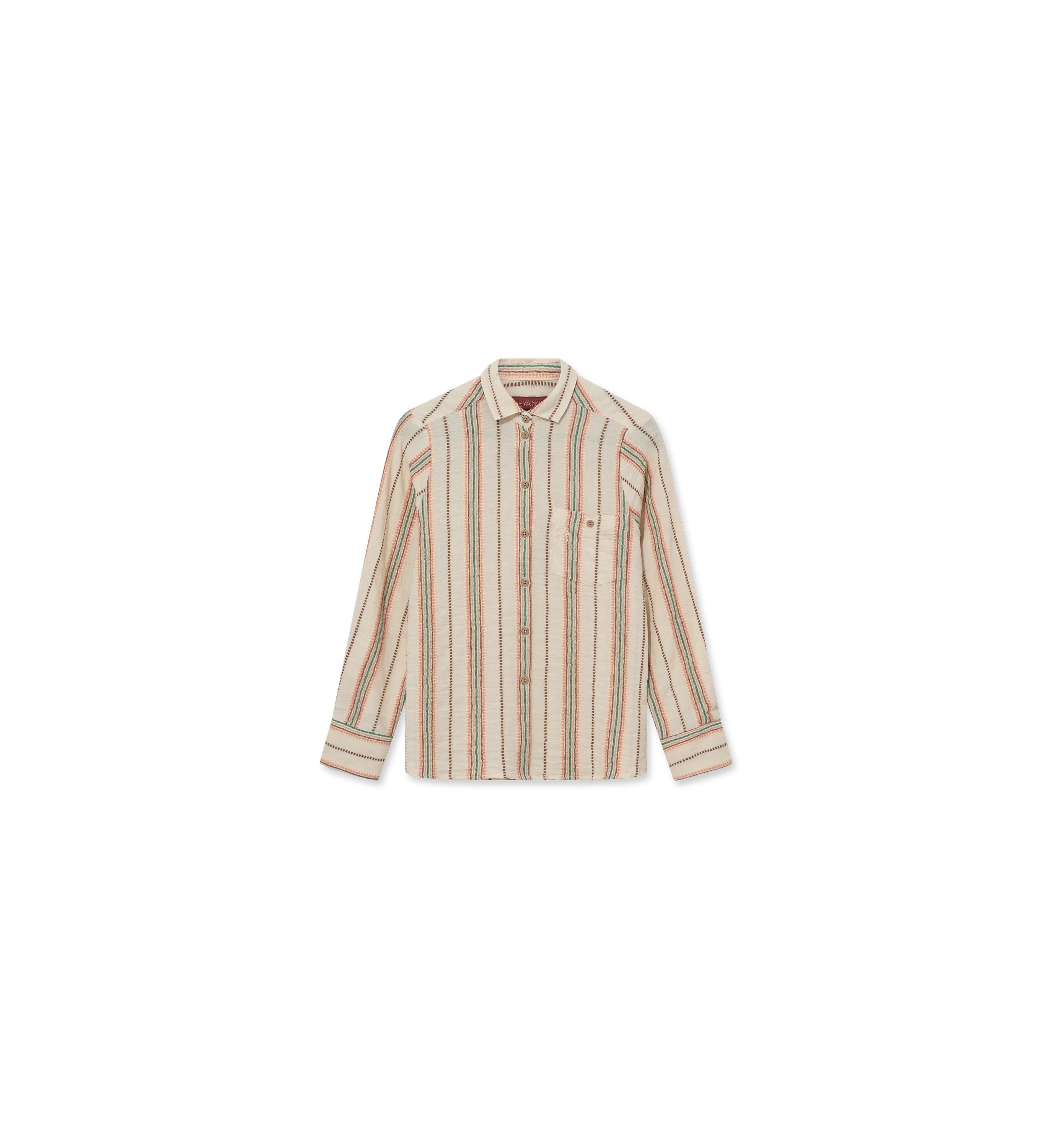 HEYANNO Grow Jacquard Shirt Carrot