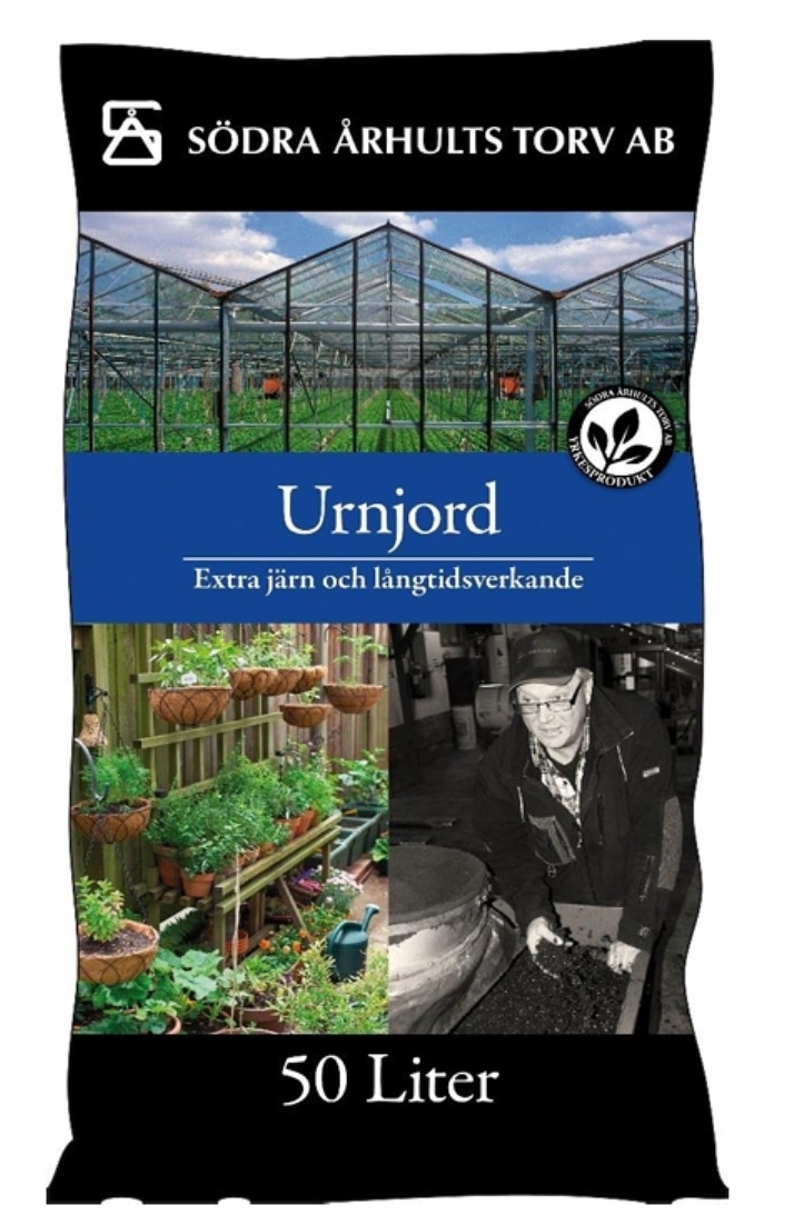 Yrkeskollektionen  Urnjord  50 Liter  Helpall: 45st