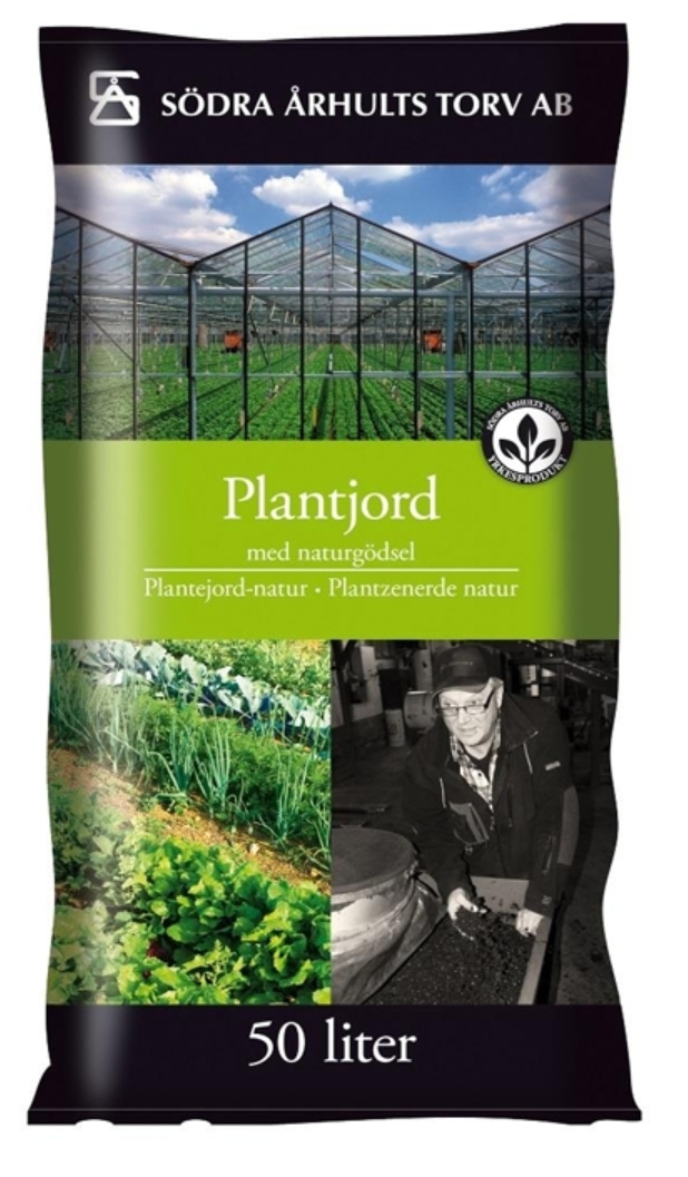 Yrkeskollektionen  Plantjord bio Grön  50 Liter  Helpall: 45st