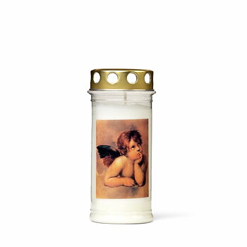 Grave Candle Angel 40h
