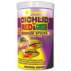 Tropical - Cichlid Red & Green Sticks Medium 1000ml/360g