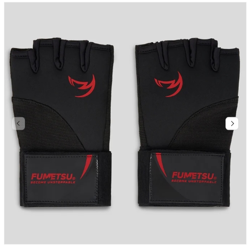 Fumetsu Ghost S3 Quick Hand Wraps Black/Red - 2