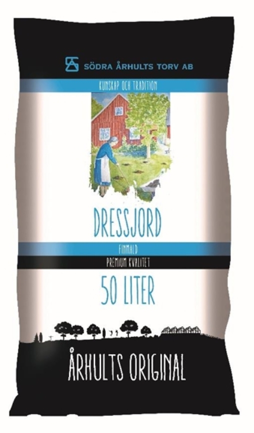 Standardkollektion:  Dressjord  50 Liter  Helpall: 45 st
