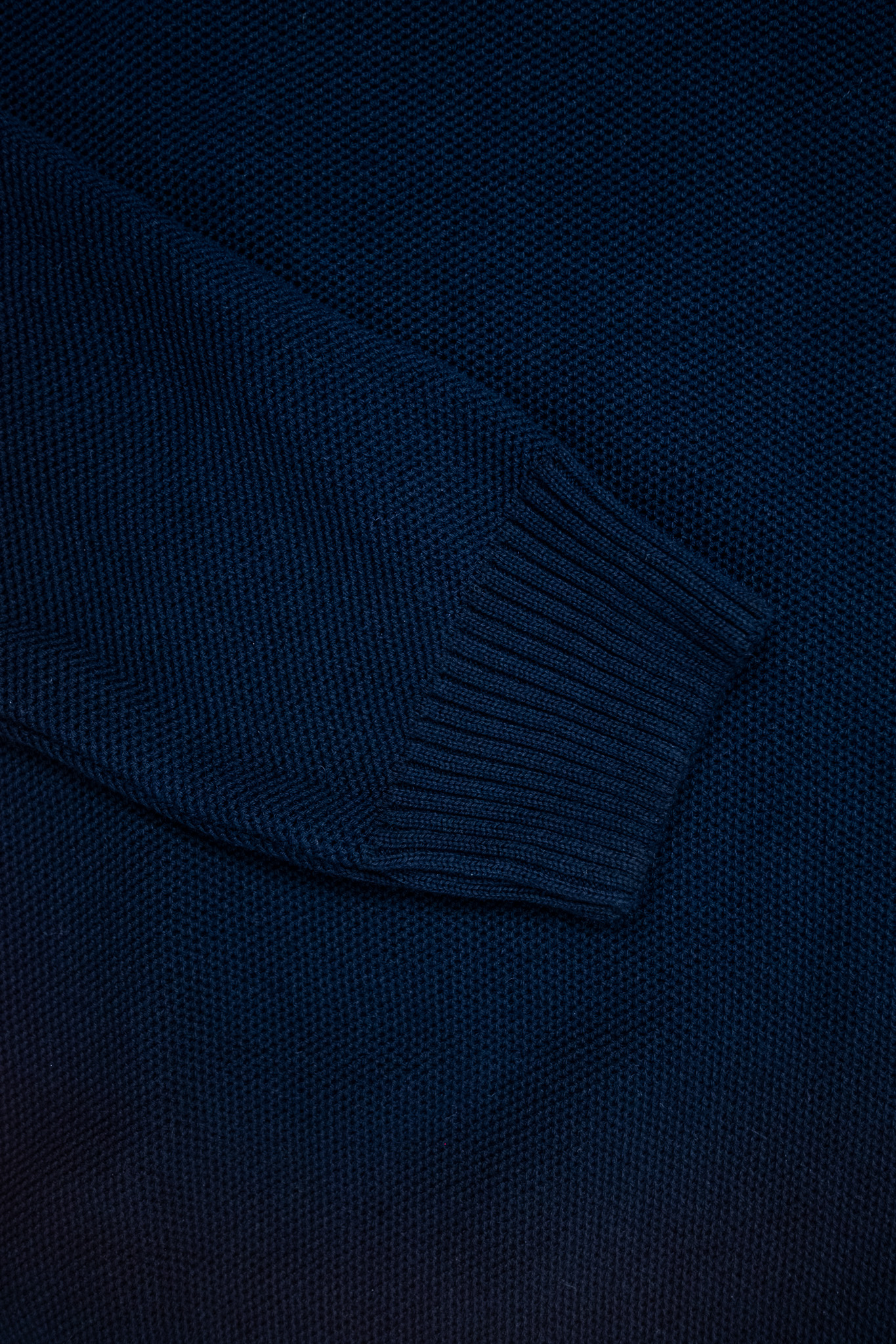 Nitto Knitwear - Agop Roundneck Cotton Jumper Navy - 10