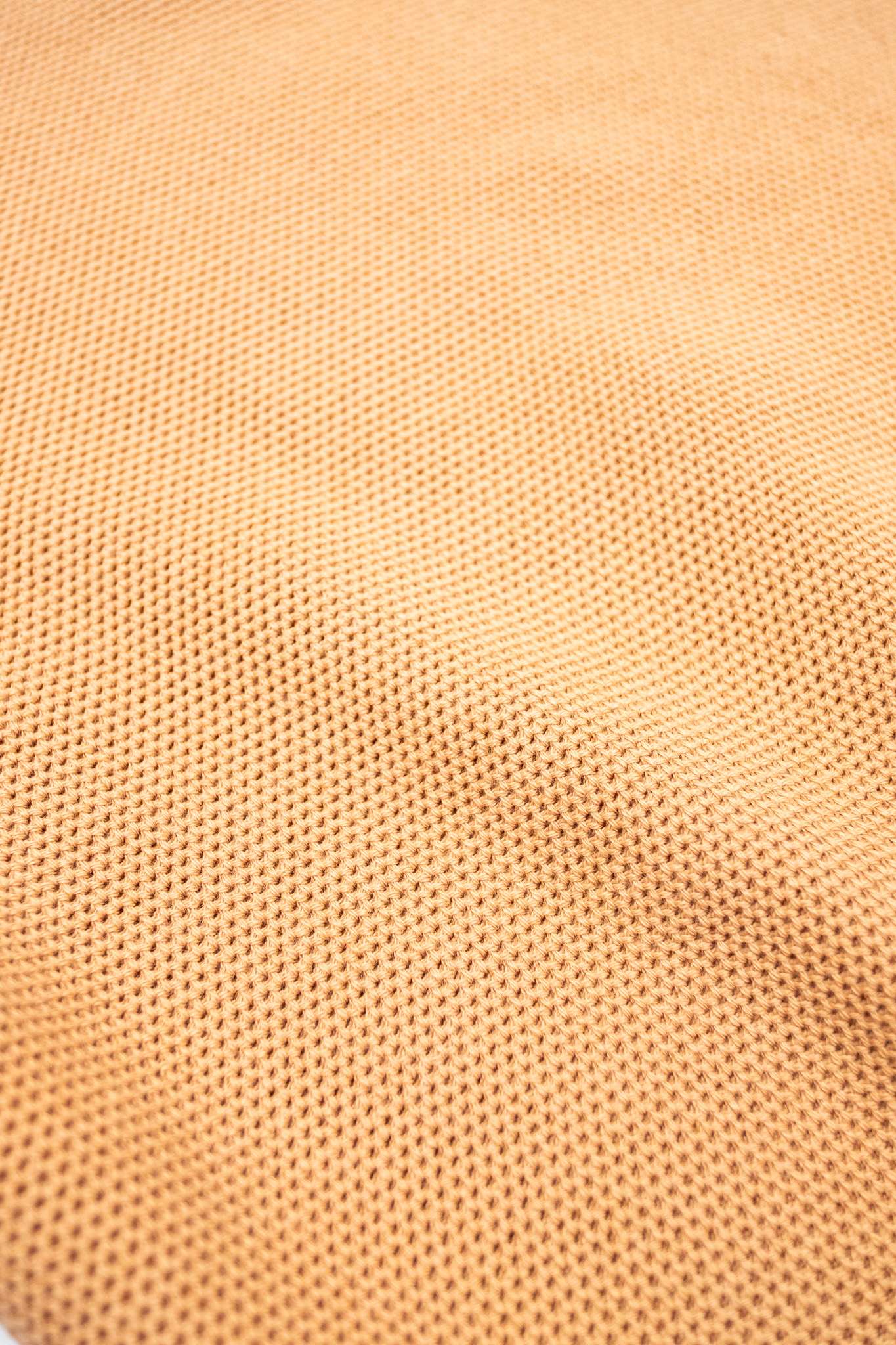 Nitto Knitwear - Agop Polo Cotton Jumper Camel - 5