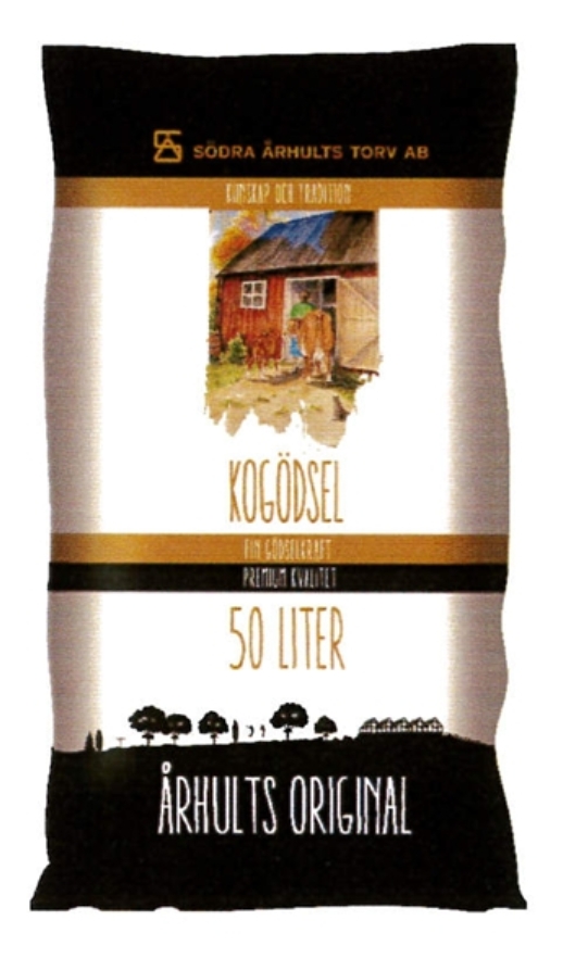 Standardkollektion:  Kogödsel   50 Liter  Helpall: 45 st