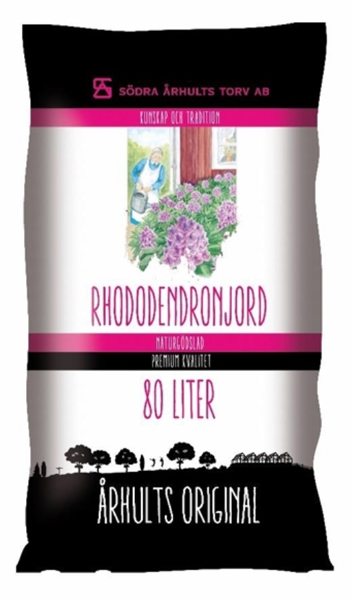 Standardkollektion:  Rhododendronjord   80 Liter  Helpall: 36 st