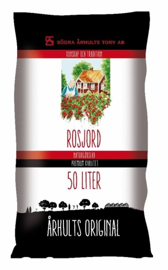 Standardkollektion:  Rosjord  50 Liter   Helpall: 45 st