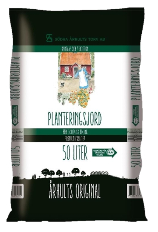 Standardkollektion:  Planteringsjord 50L KRAV  50 Liter   Helpall: 45 st