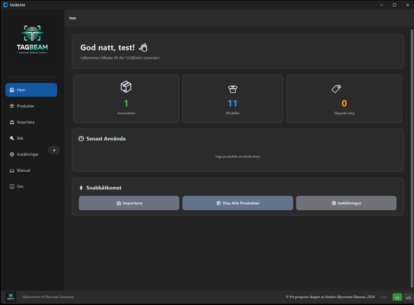 Tagbeam Windows