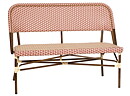 Soffa Cannes crème/vinröd