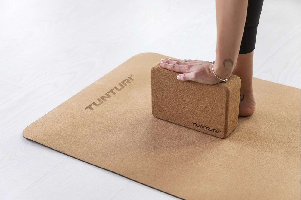 Tunturi Cork Yoga Block - 5