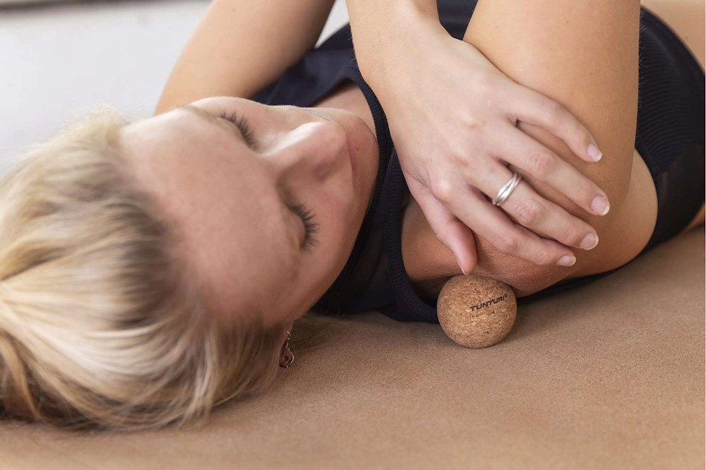 Tunturi Cork Massage Ball Set - 2
