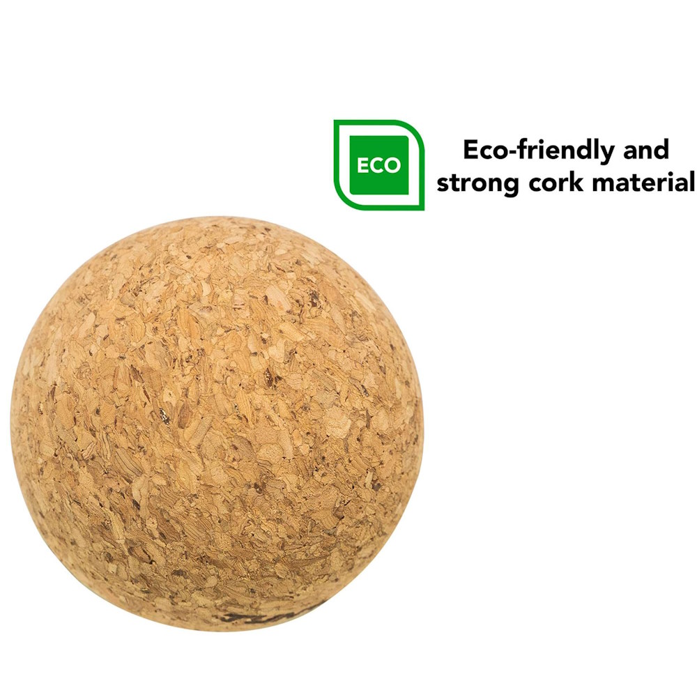 Tunturi Cork Massage Ball Set - 8