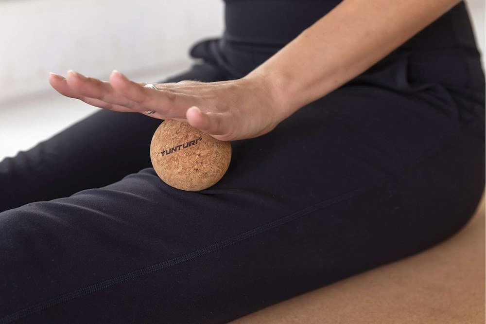 Tunturi Cork Massage Ball Set - 3