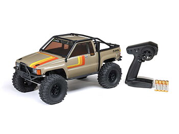Axial AXI-2062T1 1/10 SCX10 III 1987 Toyota SR5 4X4 RTR Brushed Rock Crawler, Tan