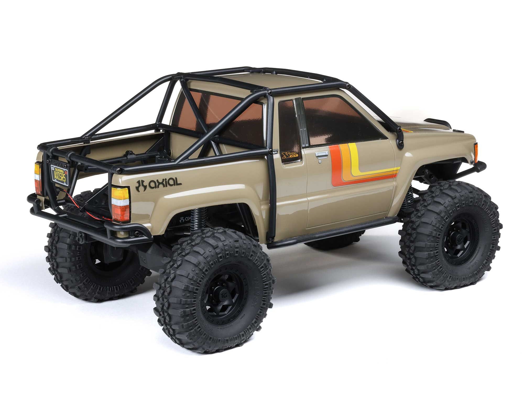 Axial AXI-2062T1 1/10 SCX10 III 1987 Toyota SR5 4X4 RTR Brushed Rock Crawler, Tan - 4