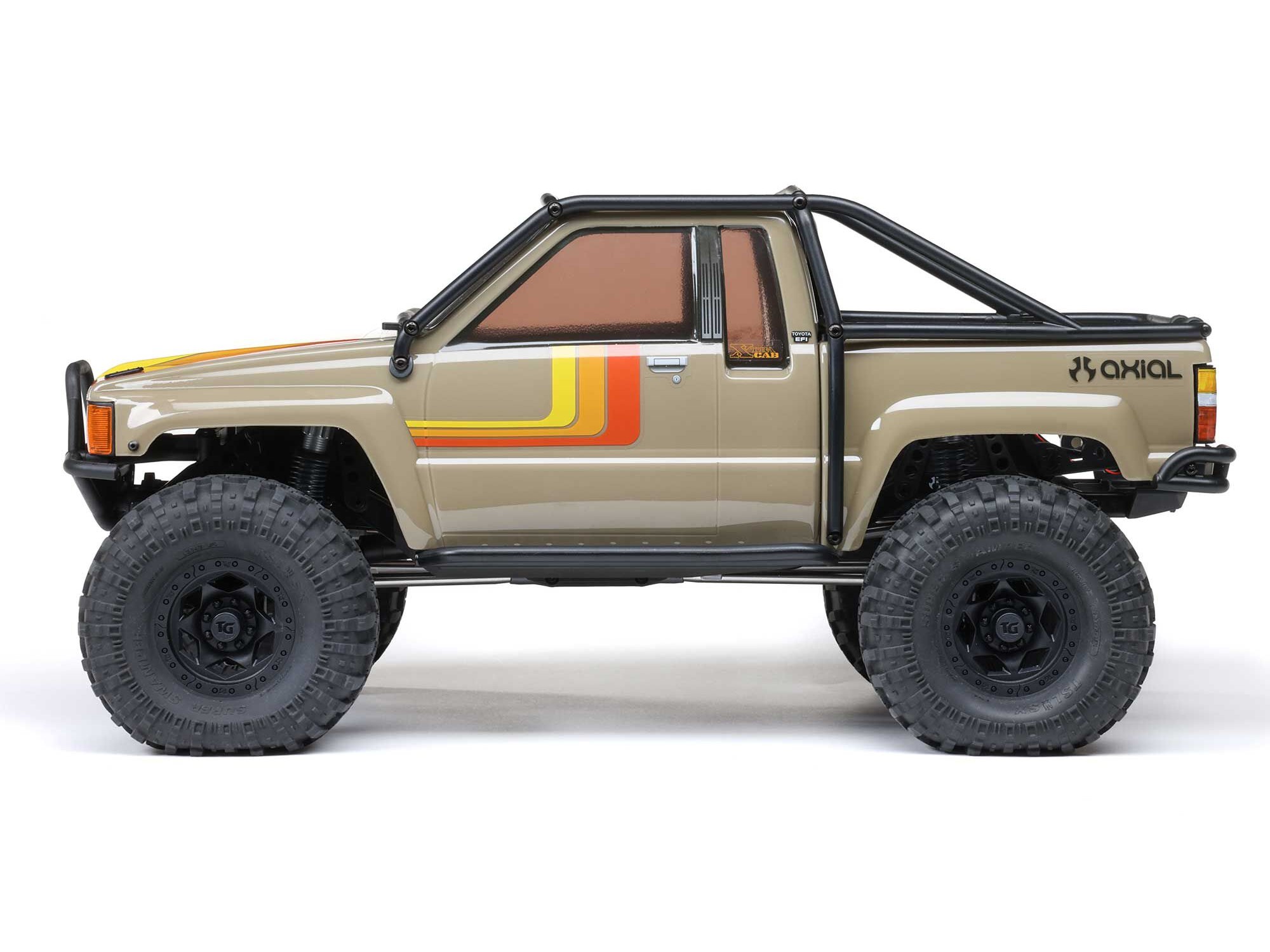 Axial AXI-2062T1 1/10 SCX10 III 1987 Toyota SR5 4X4 RTR Brushed Rock Crawler, Tan - 9